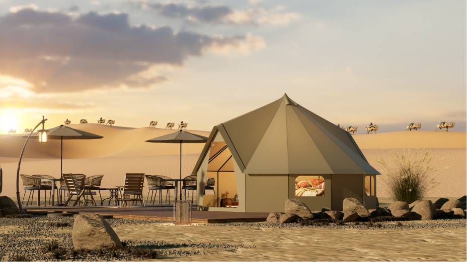 秦皇岛露营酒店帐篷厂家